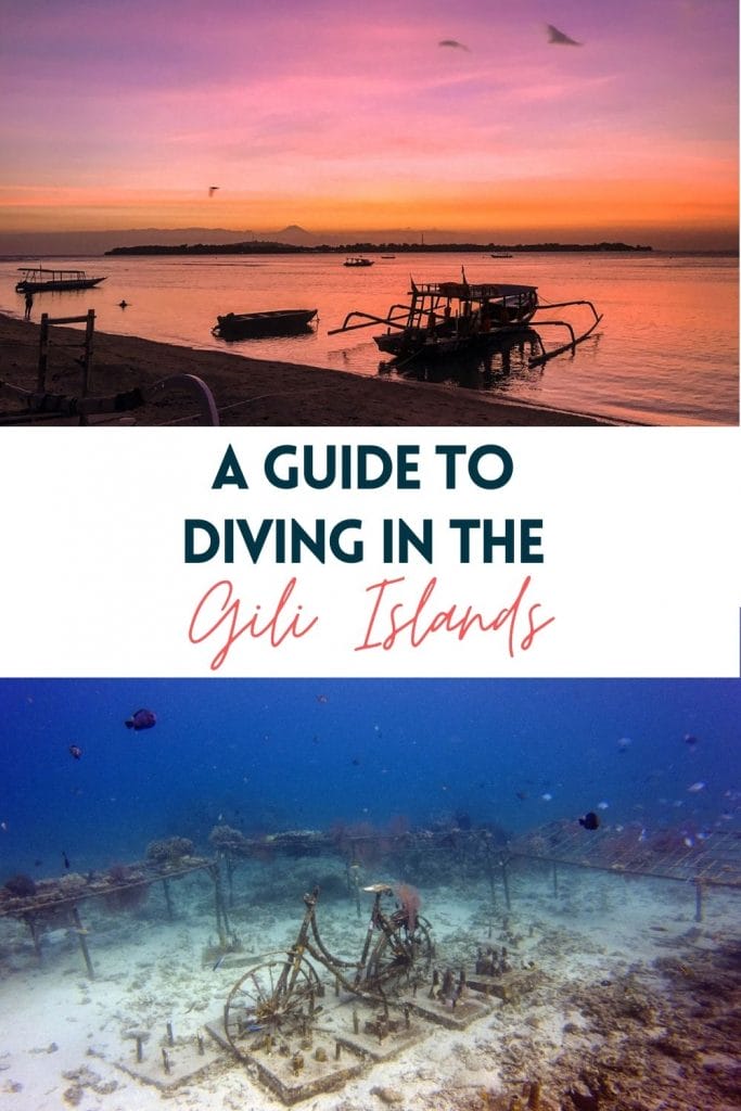 Pin for Diving in Gili Islands
