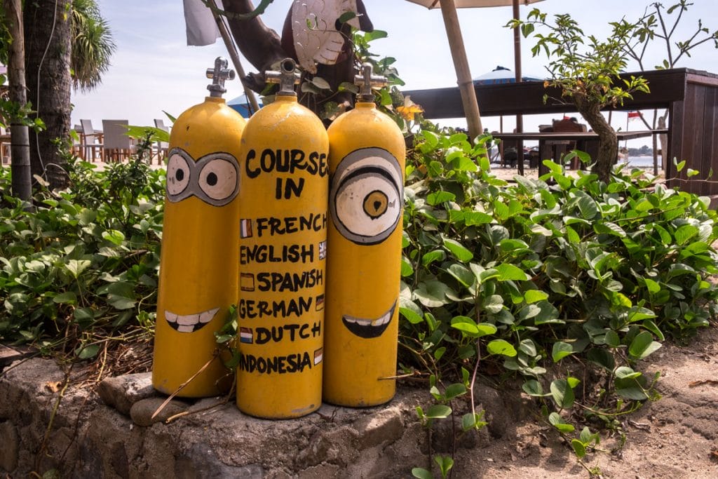 Diving in Gili Islands