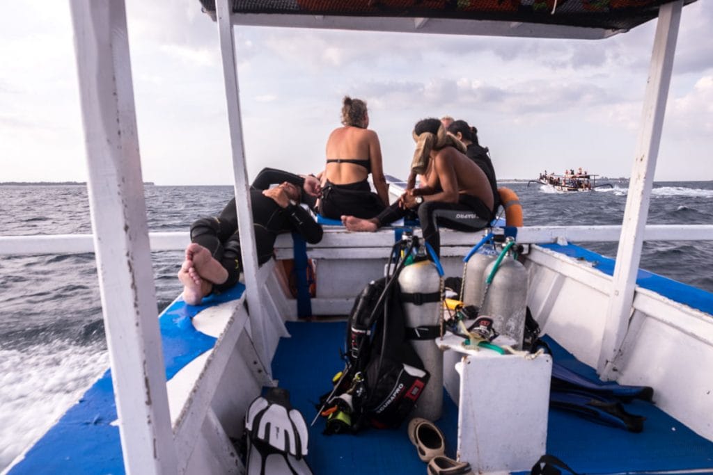 Diving in Gili Islands