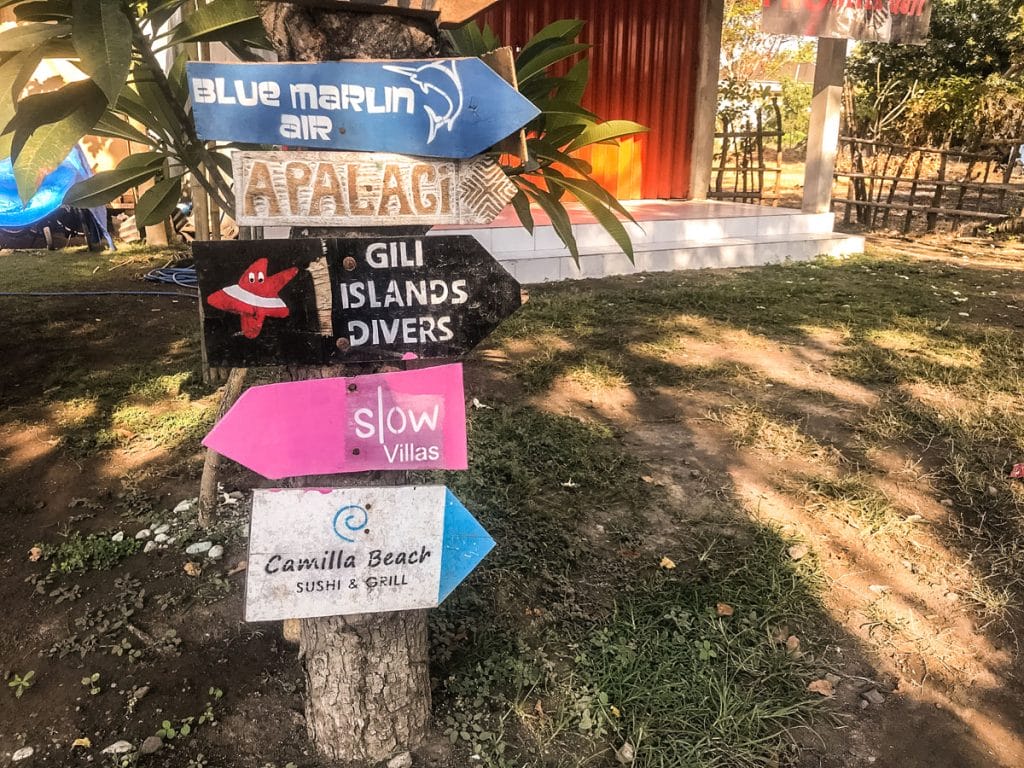 Diving in Gili Islands