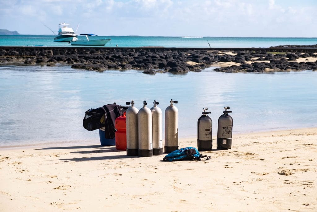 Cap Malheureux in Mauritius
