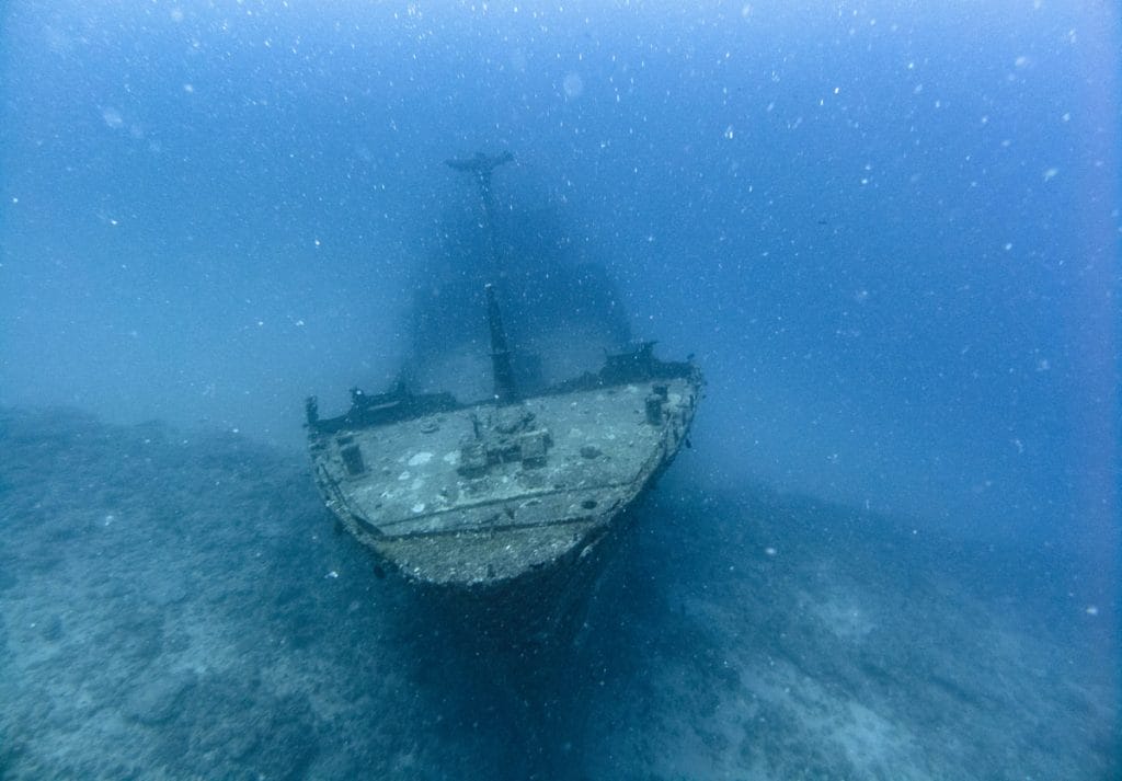 Silver Star Wreck in Mauritius