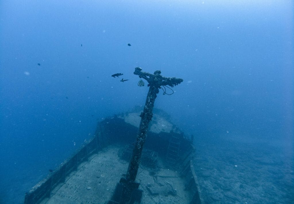 Silver Star Wreck in Mauritius