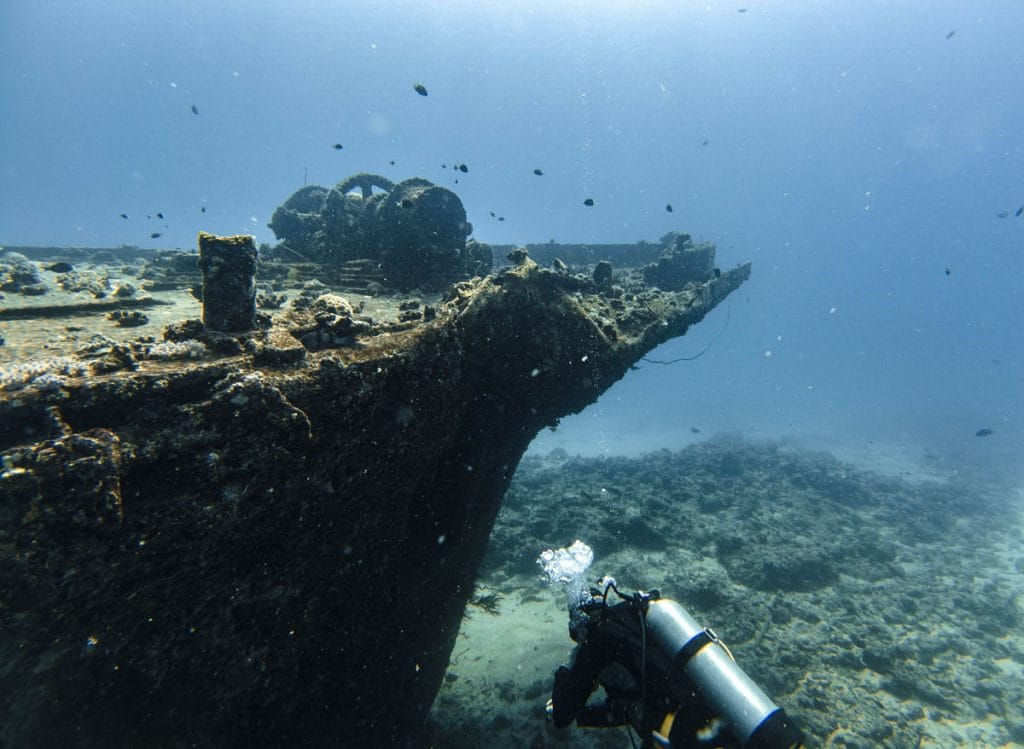 Stella Maru Wreck in Mauritius