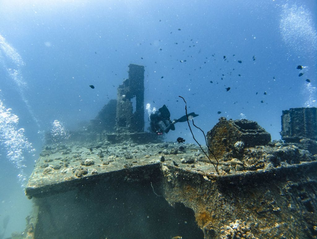 Stella Maru Wreck in Mauritius