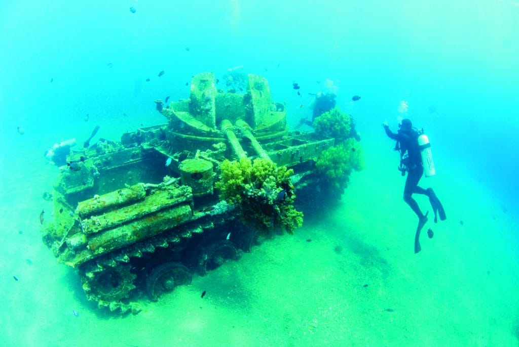 Aqaba underwater tank