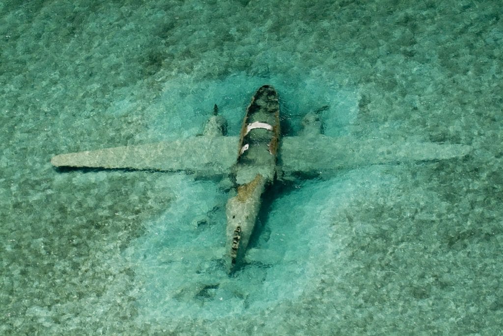 plane wreck in bahamas