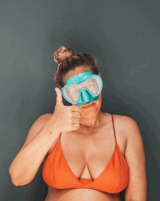 up scuba hand signal