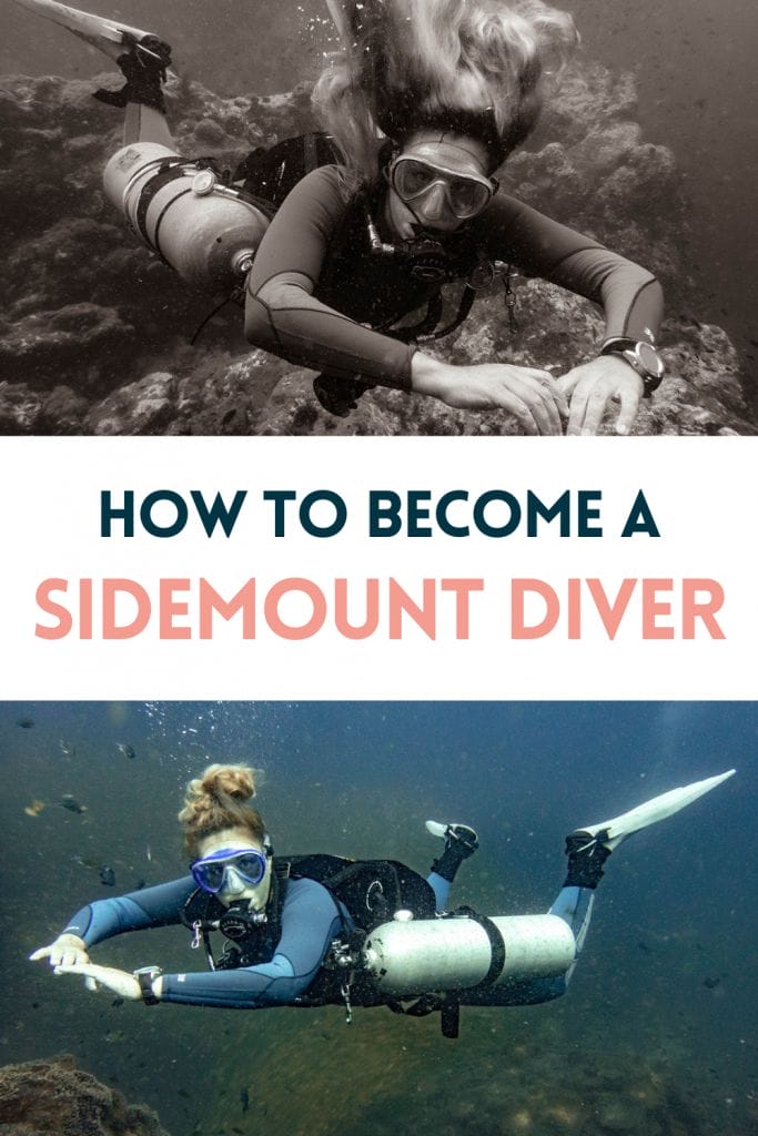 Pin for Sidemount Diver