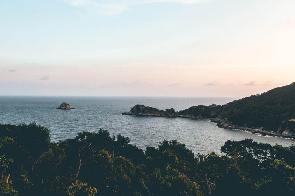 Aow Leuk Bay in Koh Tao