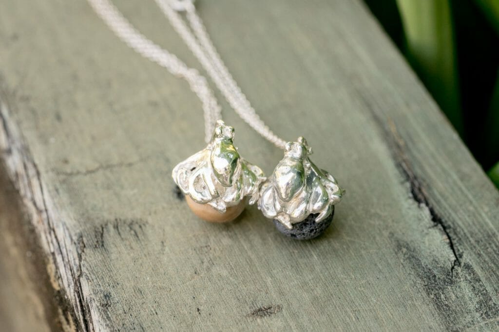 Alohi Kai silver octopus pendant