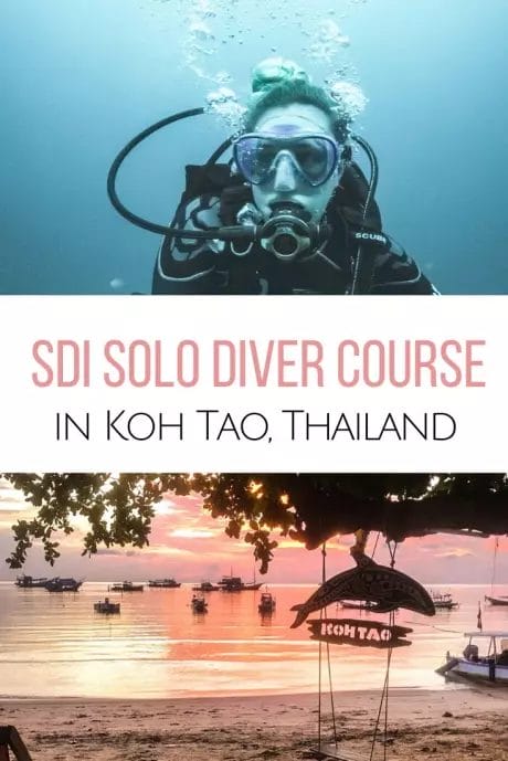 Pin for self reliant diver course