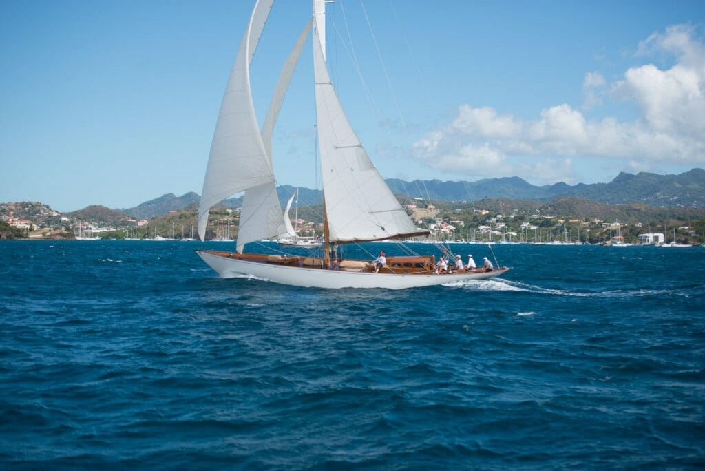Sailing boat in Grenada